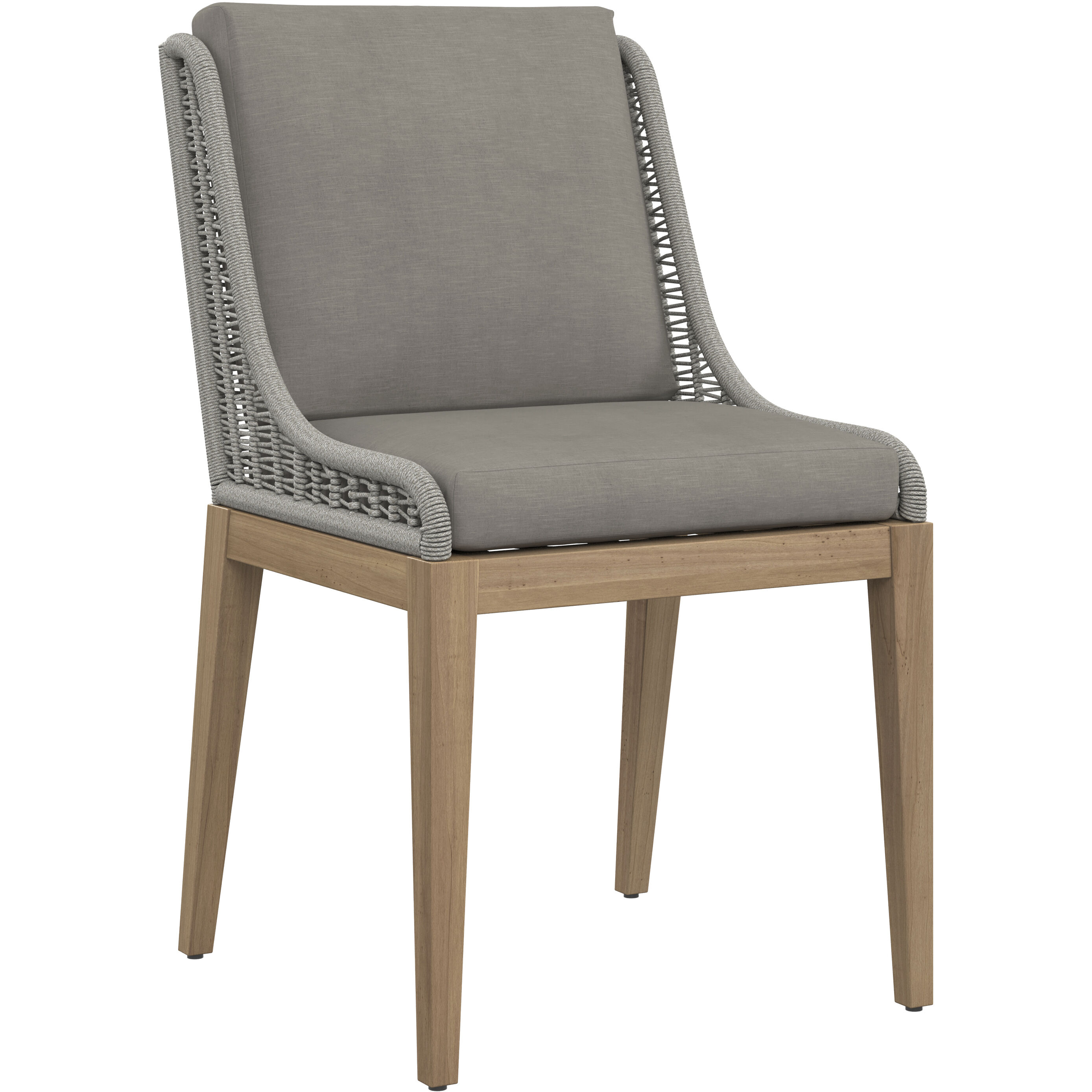 Sorrento Natural / Palazzo Taupe Outdoor Dining Chair